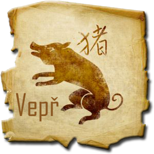 Čínský horoskop - Vepř